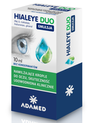Hialeye Duo Emulsja, krople do oczu 10 ml