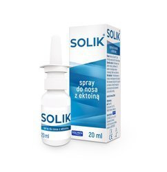 SOLIK spray do nosa z EKTOINĄ, 20 ml