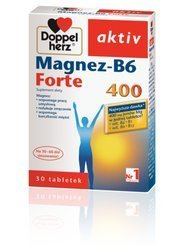 Doppelherz Aktiv Magnez-B6 Forte 400, 30 tabletek