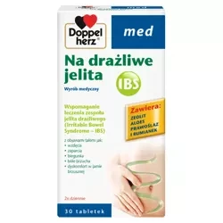 Doppelherz med Na drażliwe jelita IBS, 30 tabletek