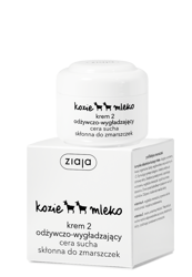 Ziaja kozie mleko krem 2 odżywczo-wygładzający, 50 ml