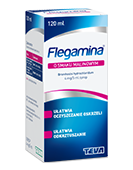 Flegamina syrop o smaku malinowym, 120 ml