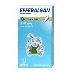 Efferalgan 150mg x 10 czopkow