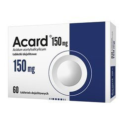 Acard 150 mg, 60 tabletek