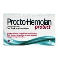 Procto-Hemolan protect - 10 czopków