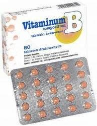 Vitaminum B compositum, 50 tabletek drażowanych