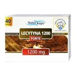 Lecytyna 1200 Forte x 40 kapsNATURCAPS