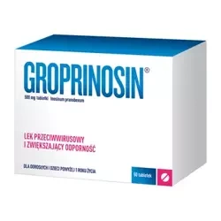 Groprinosin, 50 tabletek