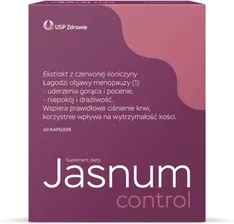 Jasnum Control, 60 kapsułek DATA WAŻNOŚCI: 31.07.2026