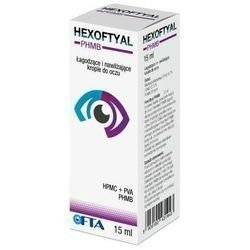 Hexoftyal PHMB krople do oczu, 15 ml