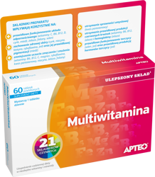 APTEO Multiwitamina, 60 tabletek