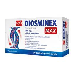 Diosminex MAX 1000 mg, 30 tabletek