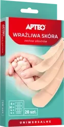 APTEO zestaw plastrów wrażliwa skóra, 26 sztuk