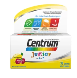 Centrum Junior tabl.do ssania 30 tabl.