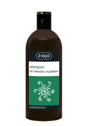 ZIAJA Szampon do włosów z łupieżem pokrzywowy, 500 ml