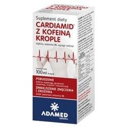 CARDIAMID Z KOFEINĄ  krople 100 ml