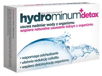 Hydrominum + Detox, 30 tabletek