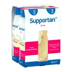 Supportan Drink o smaku owoców tropikalnych, 4x200 ml