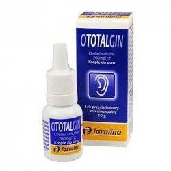Ototalgin krople do uszu, 10 g