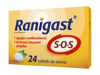 Ranigast SOS - 24 tabl.Dd/ssania**