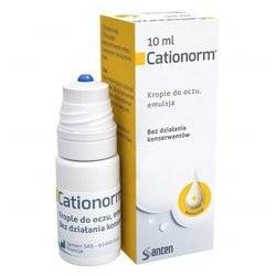 Cationorm krop.do oczu zaw. 10 ml