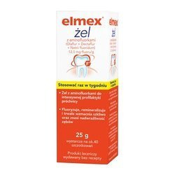 Elmex żel do fluoryzacji, 25 g