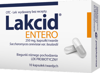 Lakcid ENTERO, 10 kapsułek