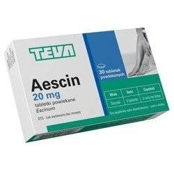 Aescin 20 mg, 30 tabletek