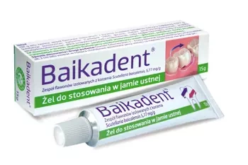 Baikadent żel do jamy ustnej, 15g.
