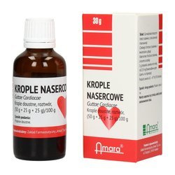 Krople nasercowe, 30 g