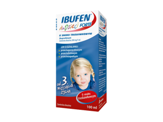 Ibufen FORTE dla dzieci truskawka, 100 ml