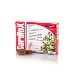 Gardlox 16 pastylek do ssania  o smaku  wiśniowym