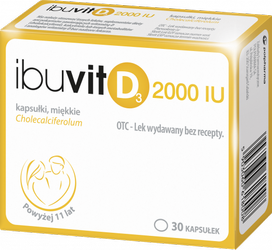 Ibuvit D3 2000 IU, 30 kapsułek