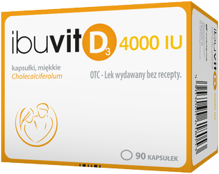 Ibuvit D3 4000 IU, 90 kapsułek