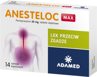 Anesteloc Max, 14 tabletek