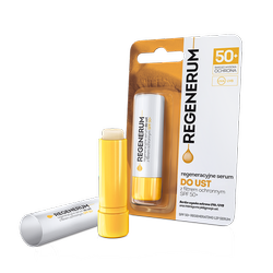 REGENERUM regeneracyjne serum do ust z filtrem ochronnym SPF 50+, 5g