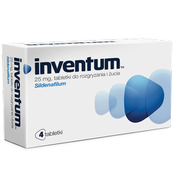 Inventum 25mg, 4 tabletki
