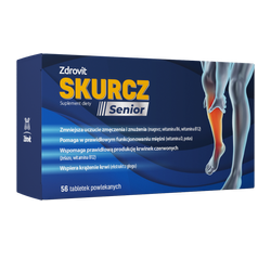 Zdrovit Skurcz Senior, 56 tabletek