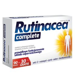 Rutinacea Complete, 90+30 tabletek gratis