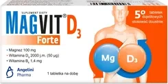 MAGVIT FORTE D3 50 tabletek DATA WAŻNOŚCI: DO KOŃCA LIPCA 2025!!!