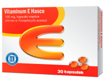 Vitaminum E HASCO 100 mg, 30 kapsułek