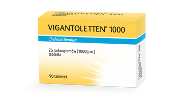 Vigantoletten 1000 j.m., 90 tabletek