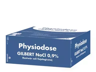 Physiodose GILBERT NaCl 0,9%, 100 ampułek a 5 ml