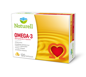 NATURELL Omega-3, 120 kapsułek