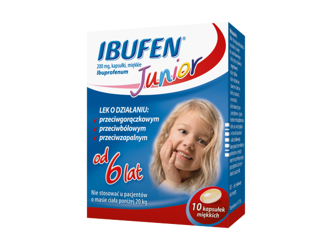 Ibufen Junior, 10 kapsułek