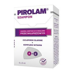 PIROLAM szampon, 6 saszetek x 6 ml