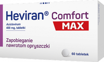 Heviran Comfort MAX, 60 tabletek