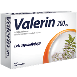Valerin 200 mg, 15 tabletek