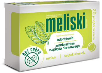 Meliski 20 pastylek do ssania