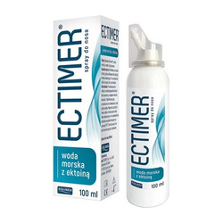 Ectimer, spray do nosa, 100 ml DATA WAŻNOŚCI: 31.10.2026